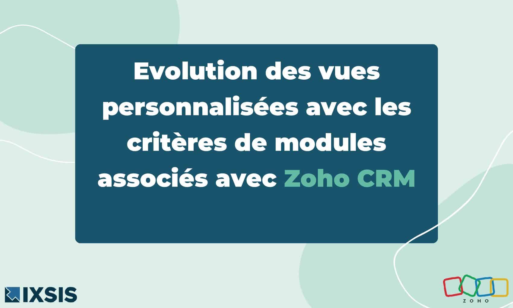 Evaluation des vues personnalisées
